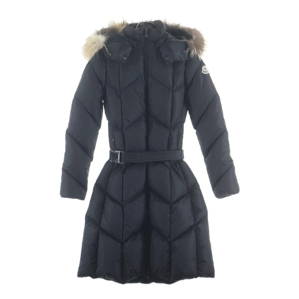 MONCLER(モンクレール) 20AW DUBERRAN デュベラン ジップアップ ロングダウンコート ブラック レディース F20931C55501