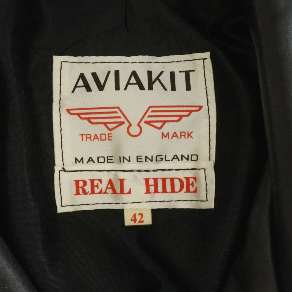 Lewis Leathers(ルイスレザー) CYCLONE TIGHT FIT REAL HIDE サイクロン タイトフィット リアル ハイド ジップアップ ダブルライダース レザー ジャケット ブラック