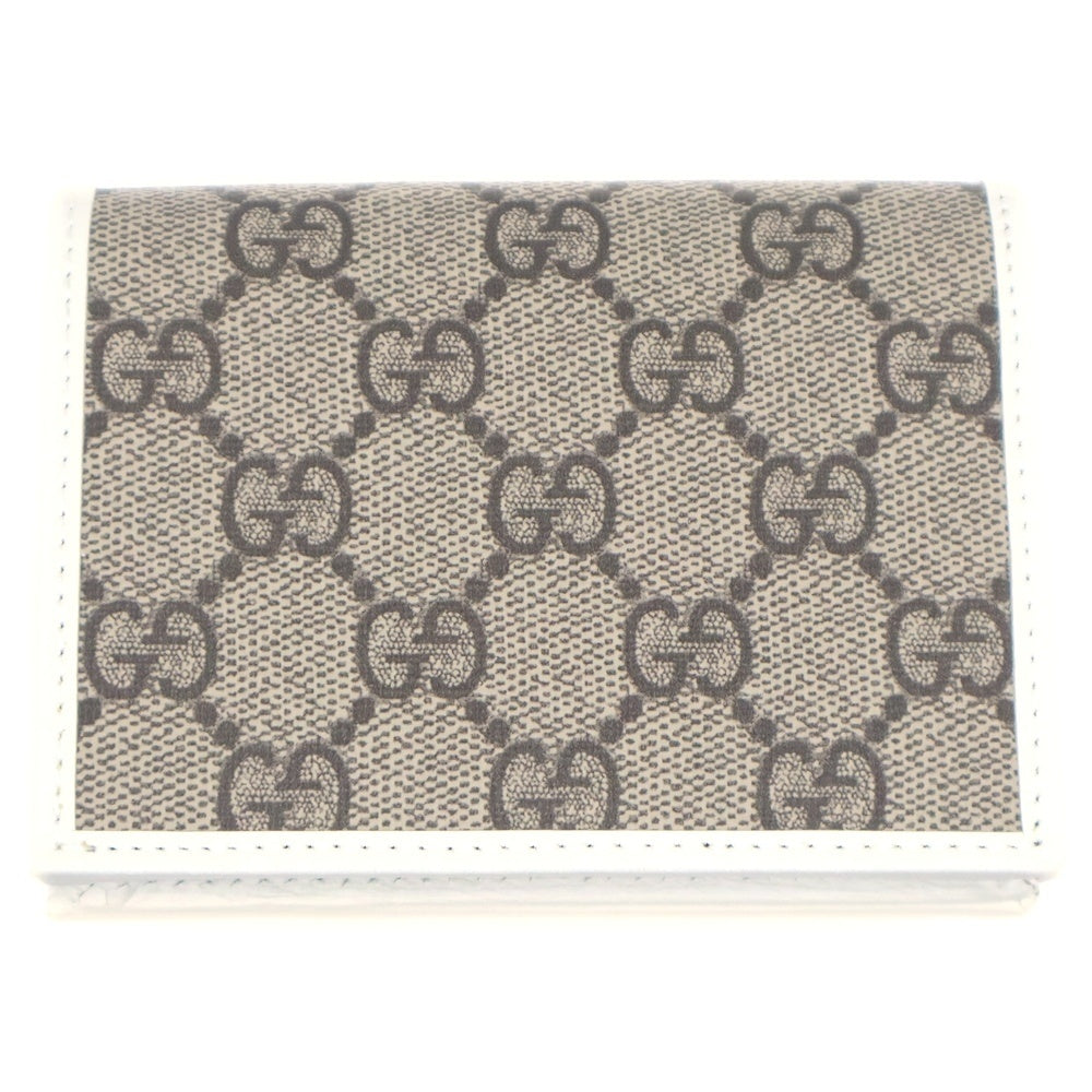 GUCCI(グッチ) マッシュルーム ハティスチュワート GGスプリーム ウォレット ブラウン レディース 784729 534563