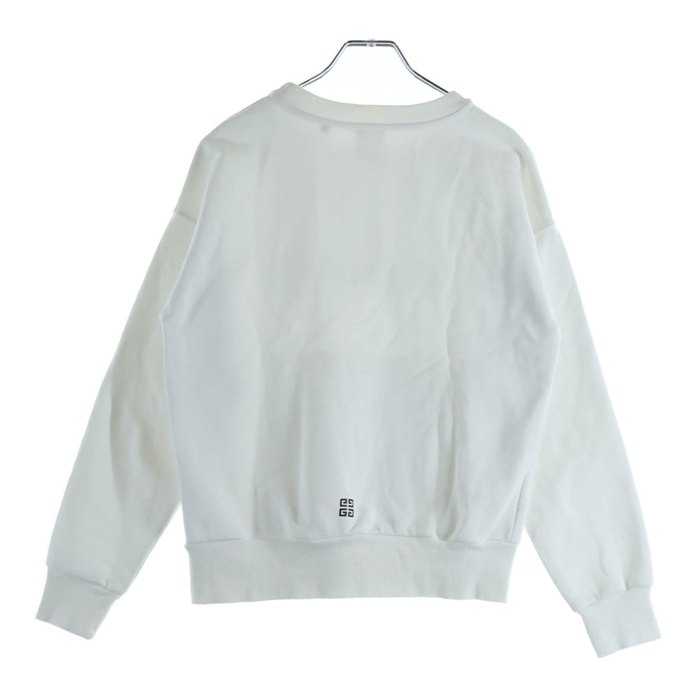 GIVENCHY(ジバンシィ) プリントロゴ スウェットクルーネックシャツ ホワイト キッズ H30421