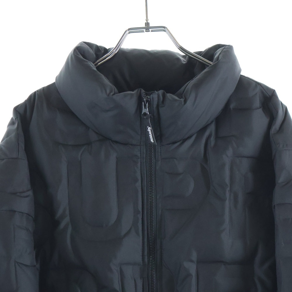 SUPREME(シュプリーム) 19SS Bonded Logo Puffy Jacket ボンデッド ロゴ パフィー ジャケット ブラック