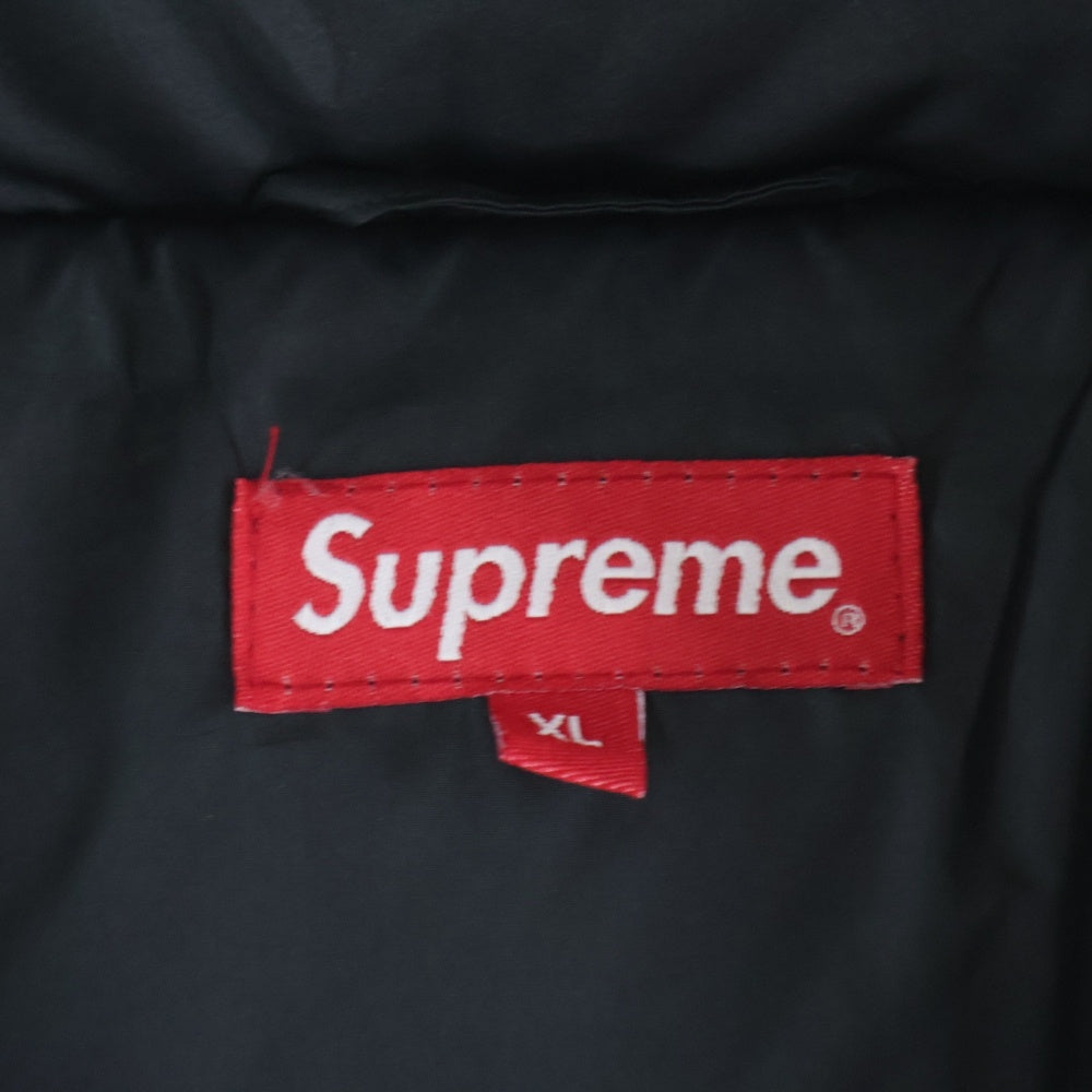 SUPREME(シュプリーム) 19SS Bonded Logo Puffy Jacket ボンデッド ロゴ パフィー ジャケット ブラック