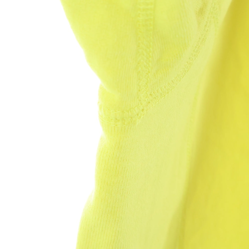 SUPREME(シュプリーム) 18SS Cord Collegiate Logo hooded Sweatshirt ロゴ スウェットプルオーバーパーカー イエロー