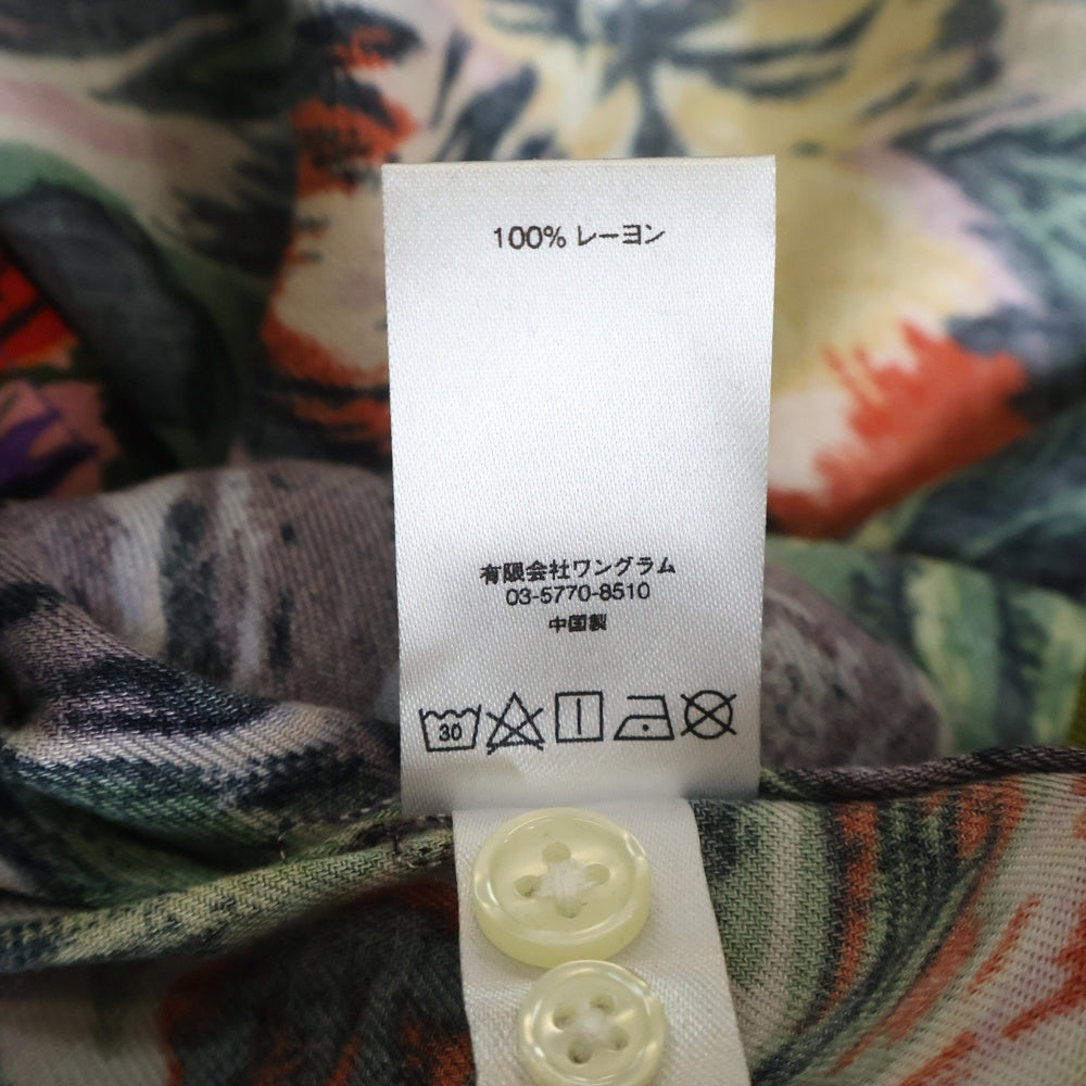 SUPREME(シュプリーム) 17AW Painted Floral Rayon Shirt フローラル レーヨン 長袖シャツ マルチ
