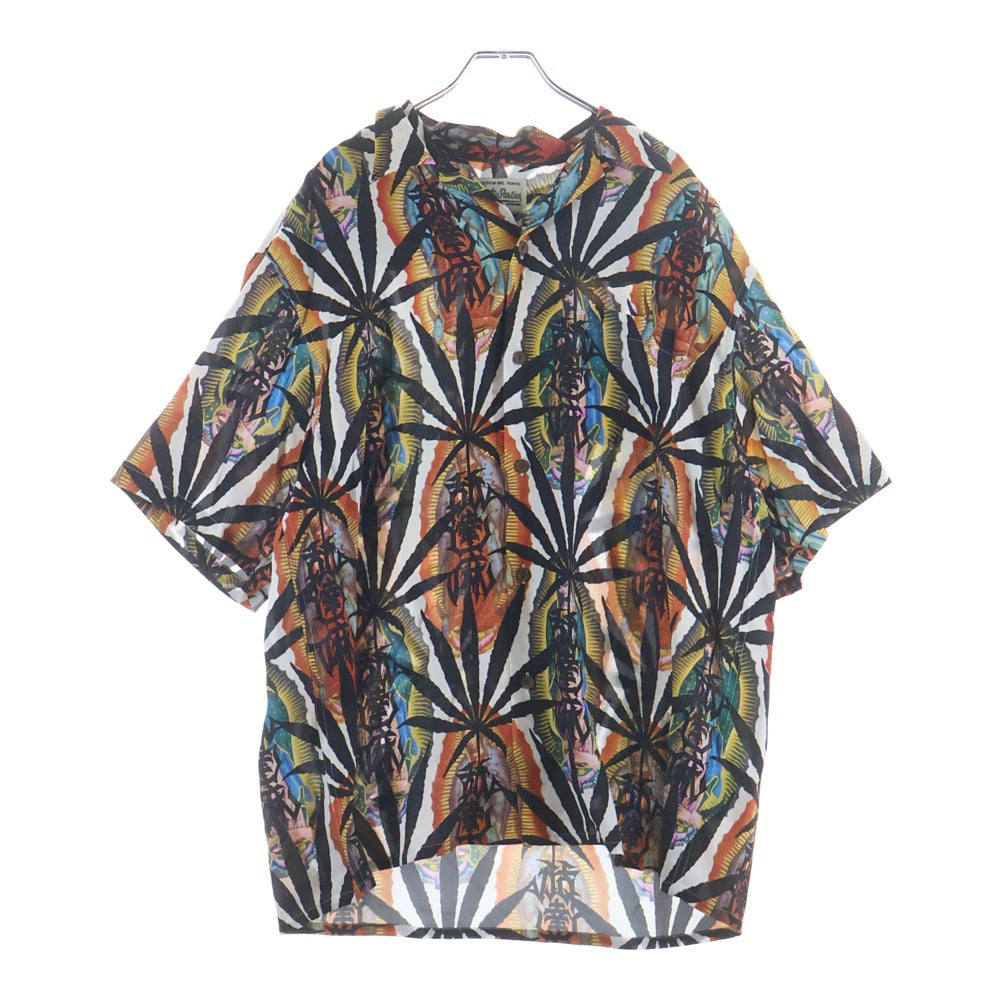 WACKO MARIA(ワコマリア) 21SS ×BUDSPOOL HAWAIIAN SHIRT TYPE-1 舐達麻 バッヅプール フロントポケット ハワイアン アロハ 半袖シャツ マルチ NMD-WM-HI02