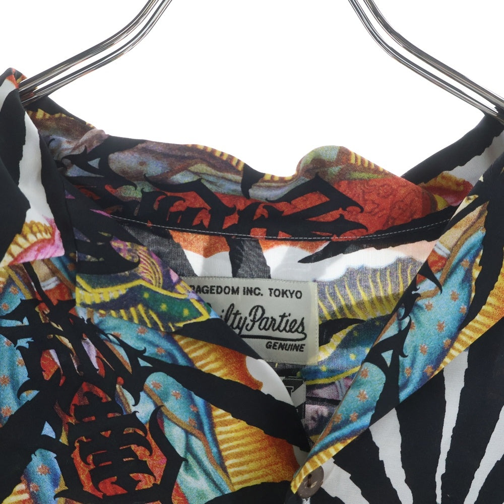 WACKO MARIA(ワコマリア) 21SS ×BUDSPOOL HAWAIIAN SHIRT TYPE-1 舐達麻 バッヅプール フロントポケット ハワイアン アロハ 半袖シャツ マルチ NMD-WM-HI02