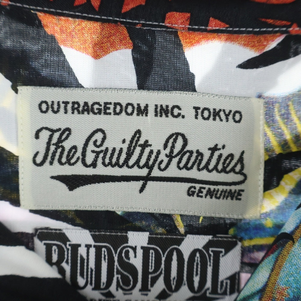 WACKO MARIA(ワコマリア) 21SS ×BUDSPOOL HAWAIIAN SHIRT TYPE-1 舐達麻 バッヅプール フロントポケット ハワイアン アロハ 半袖シャツ マルチ NMD-WM-HI02