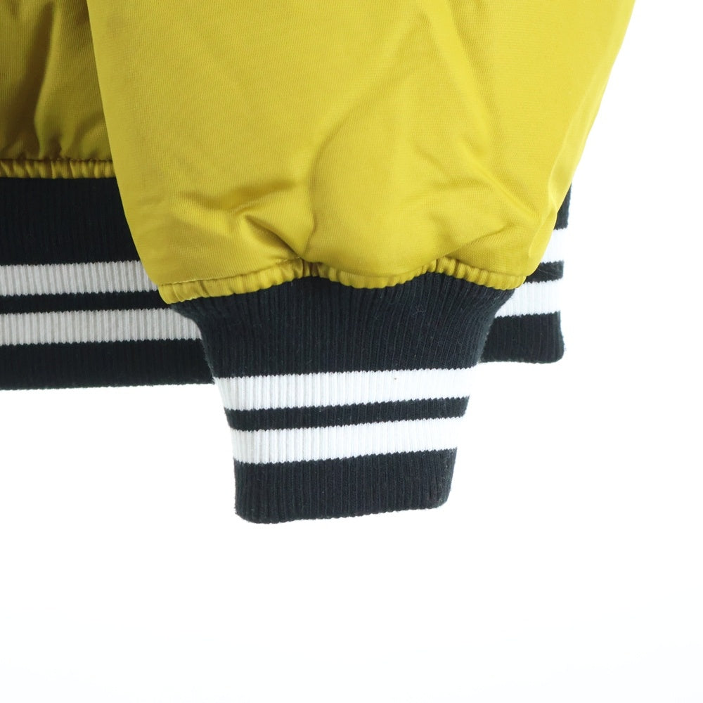 SUPREME(シュプリーム) 16AW Script Varsity Puffy Jacket スクリプトロゴ バーシティ パファージャケット イエロー