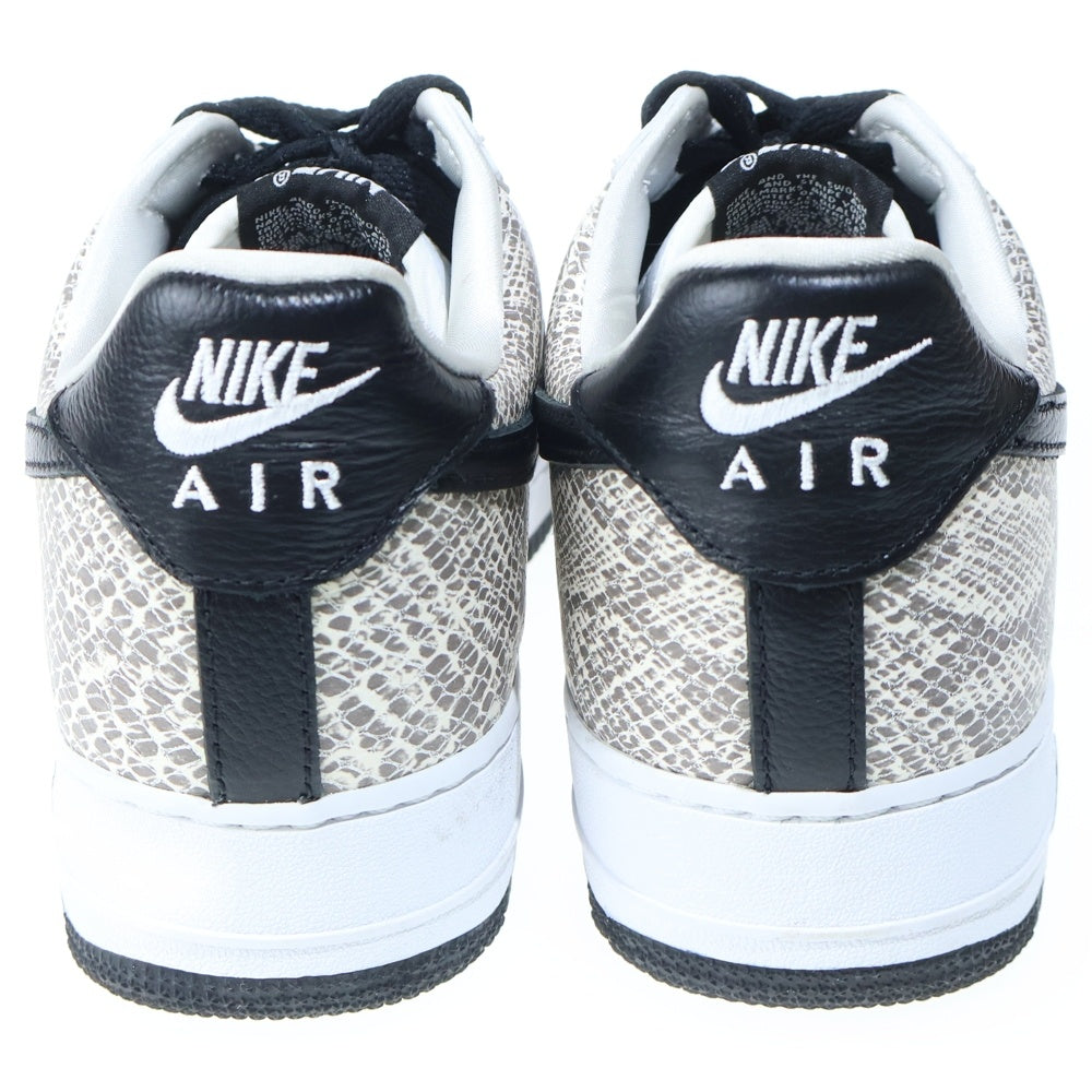 NIKE(ナイキ) AIR FORCE 1 LOW COCOA SNAKE エアフォース1 ロー ココアスネーク ローカットスニーカー ホワイト US10/28cm 845053-104