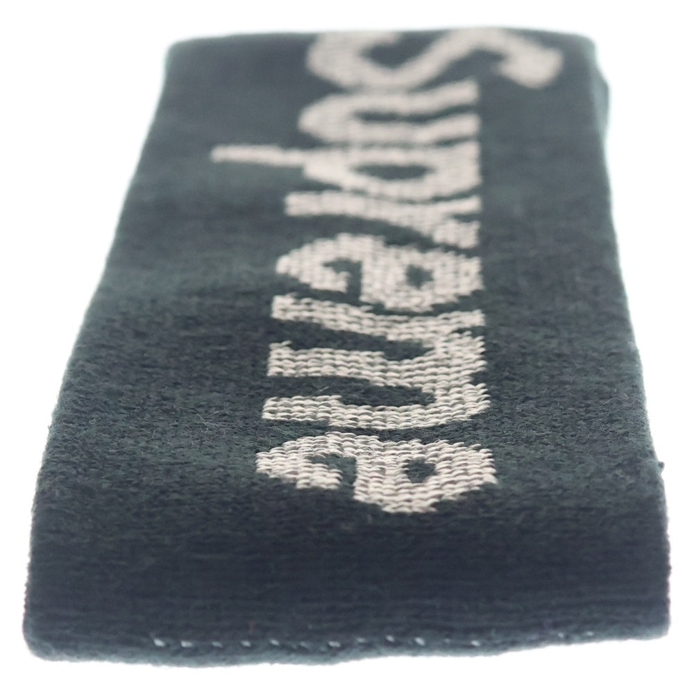 SUPREME(シュプリーム) 18AW ×NEW ERA Big Logo Headband ニューエラ ビッグ ロゴ ヘッドバンド ブラック