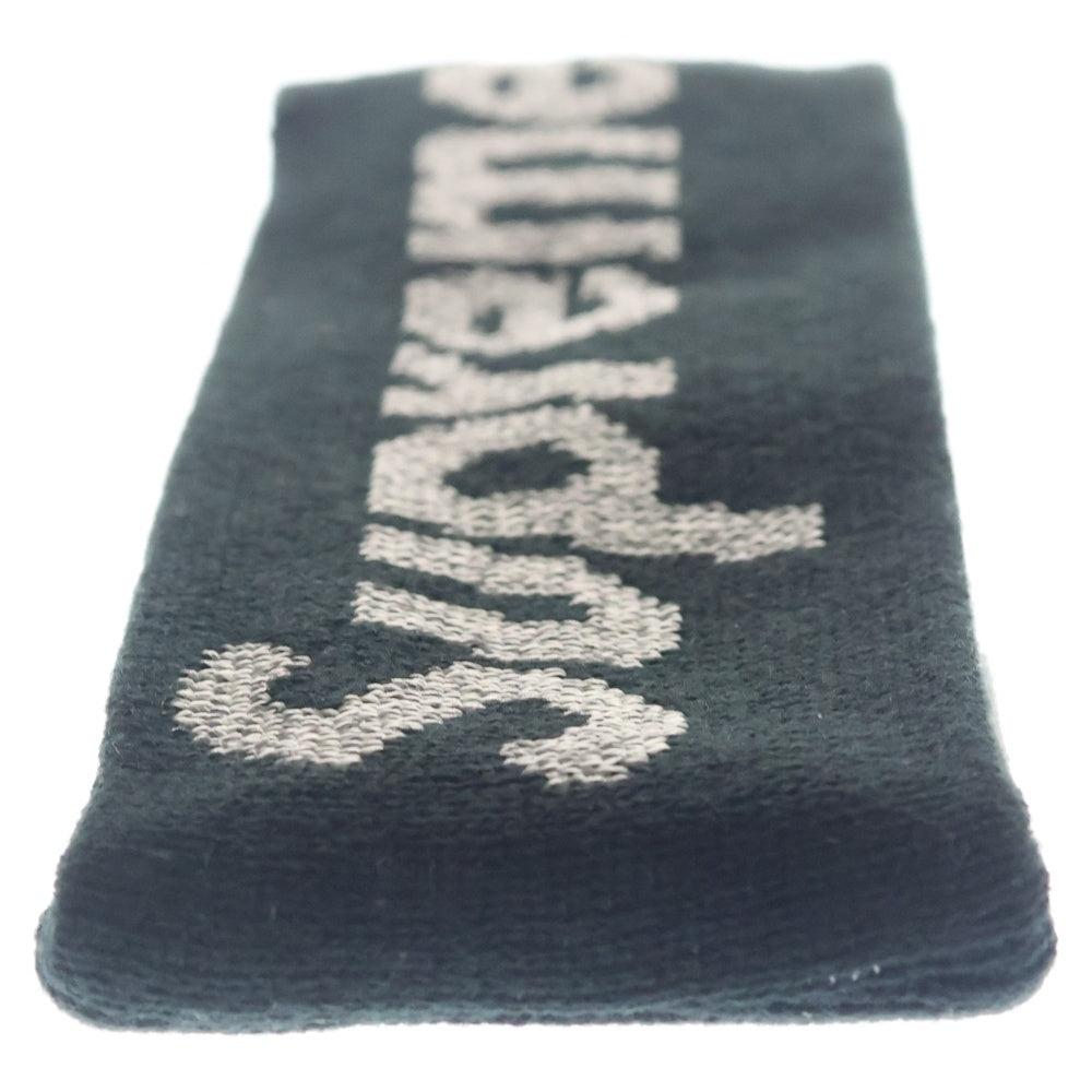 SUPREME(シュプリーム) 18AW ×NEW ERA Big Logo Headband ニューエラ ビッグ ロゴ ヘッドバンド ブラック