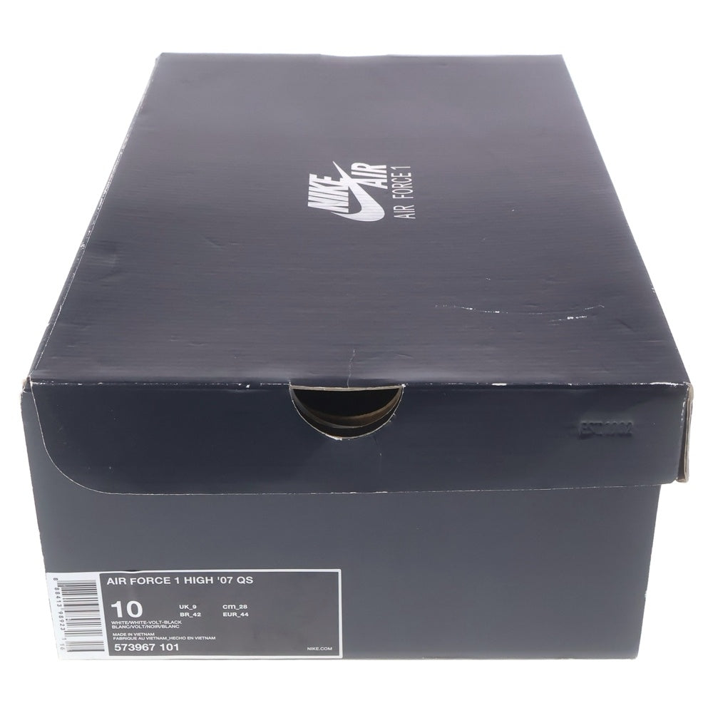 NIKE(ナイキ) AIR FORCE 1 HIGH MAGIC STICK VIP エアフォース1 マジックスティック ハイカットスニーカー ホワイト US10/28cm 573967-101
