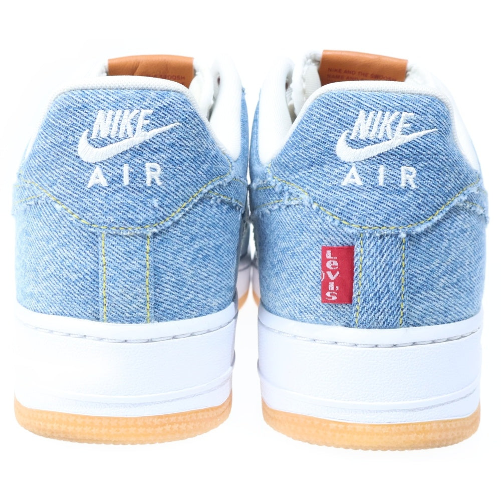 NIKE(ナイキ) ×Levi's BY YOU AIR FORCE 1 LOW リーバイス バイユー エアフォース1 デニム ローカットスニーカー インディゴ US10/28cm CI5766-994