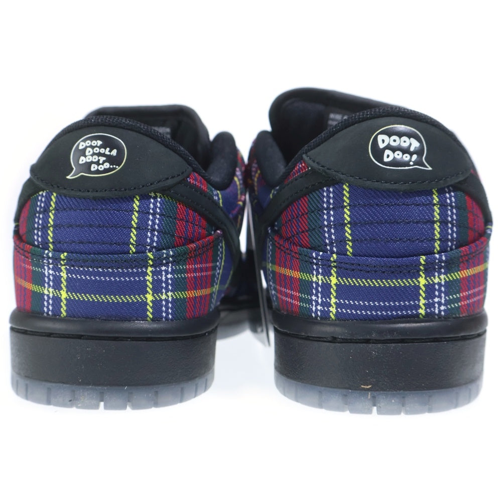 NIKE SB(ナイキエスビー) ×NARDWUAR DUNK LOW PRO QS TARTAN II1493-600 ダンク タータン ローカットスニーカー マルチカラー US9.5/27.5cm