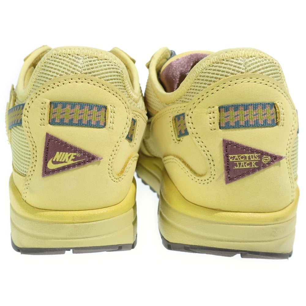 NIKE(ナイキ) ×TRAVIS SCOTT AIR MAX 1 CACTUS GOLD DO9392-700 トラヴィススコット エアーマックス1 カクタスゴールド ローカットスニーカー イエロー US9.5/27.5cm