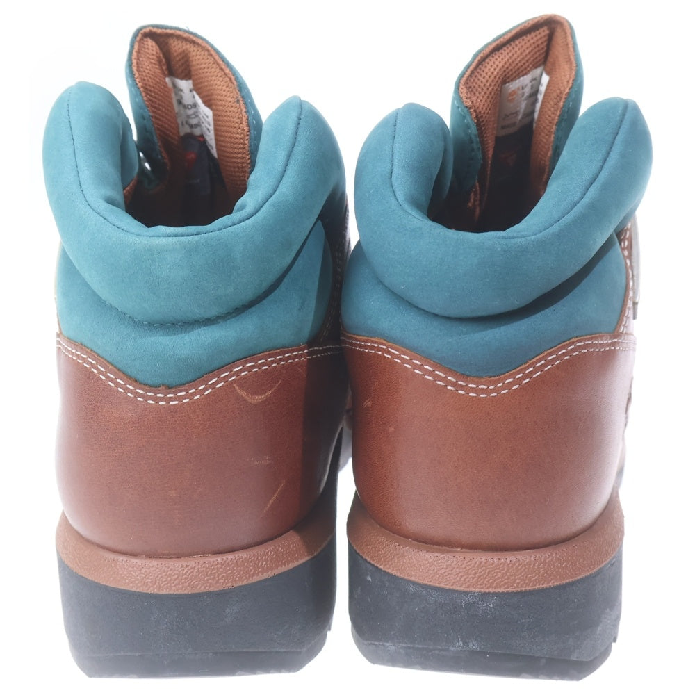 Timberland(ティンバーランド) ×THE APARTMENT FIELD BOOT ジ アパートメント フィールド ブーツ レザー ブラウン/グリーン US8.5/26.5cm TB0A6DSWEDO