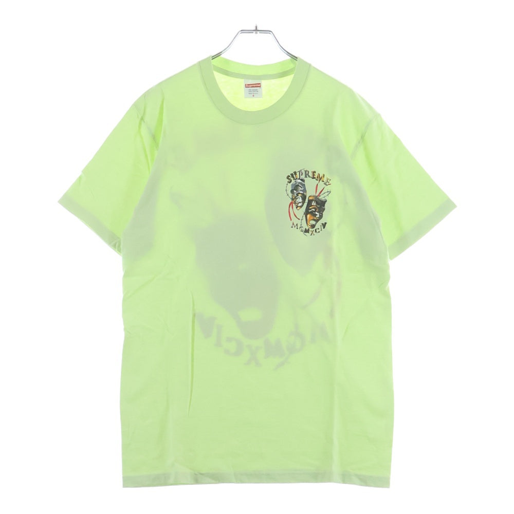 SUPREME(シュプリーム) 20SS Laugh Now Tee ラフナウ プリントロゴ 半袖Tシャツ カットソー ライムグリーン