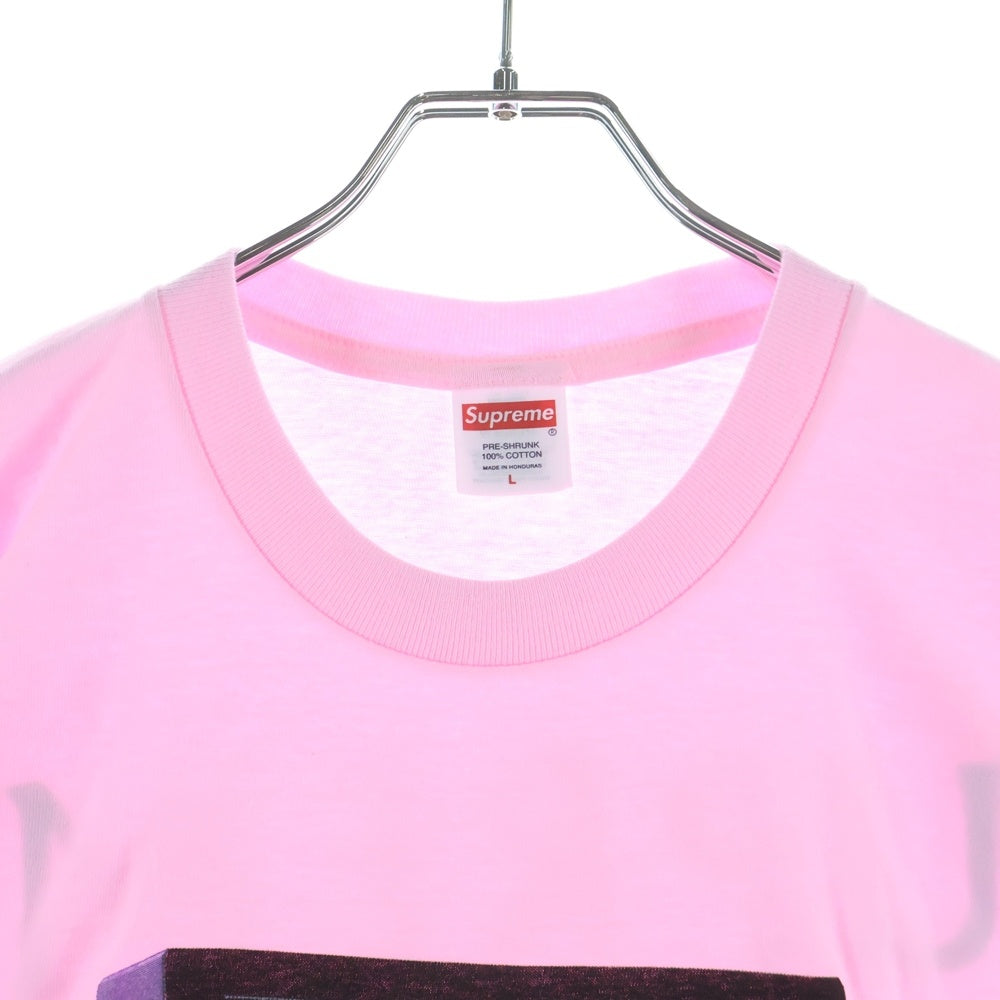 SUPREME(シュプリーム) 25SS Damien Hirst Tee ダミアンハースト プリントロゴ 半袖Tシャツ カットソー ピンク