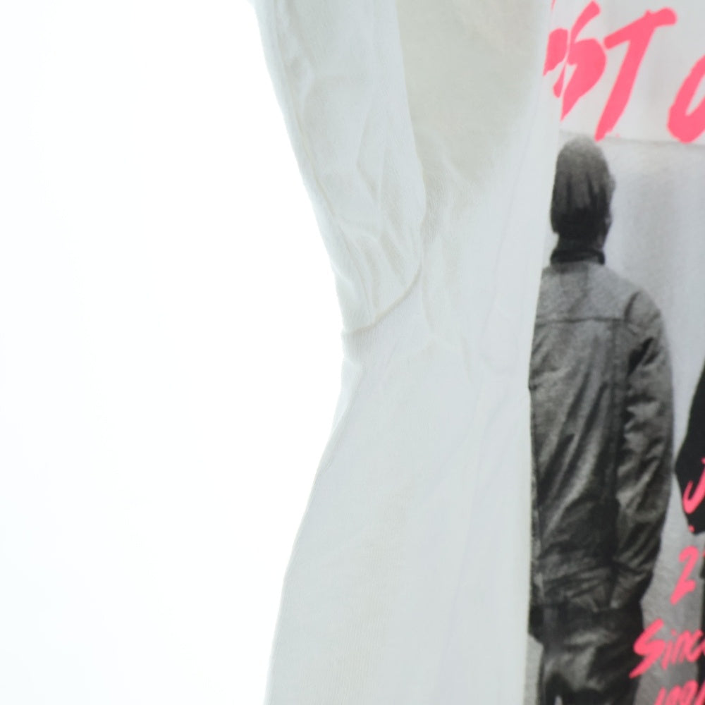 HUMAN MADE(ヒューマンメイド) 22AW ×UNDERCOVER LAST ORGY2 S/S T-SHIRT アンダーカバー ラストオージー プリントロゴ 半袖Tシャツ カットソー ホワイト XX24TE002
