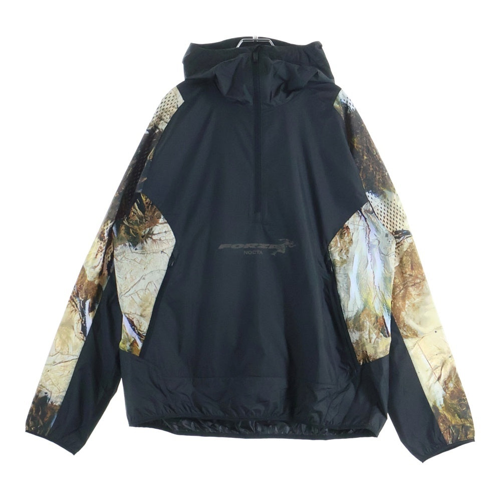 NIKE(ナイキ) ×NOCTA M NRG RUN JKT HD ノクタ ハーフジップ フーディージャケット ブラック FJ3009-010