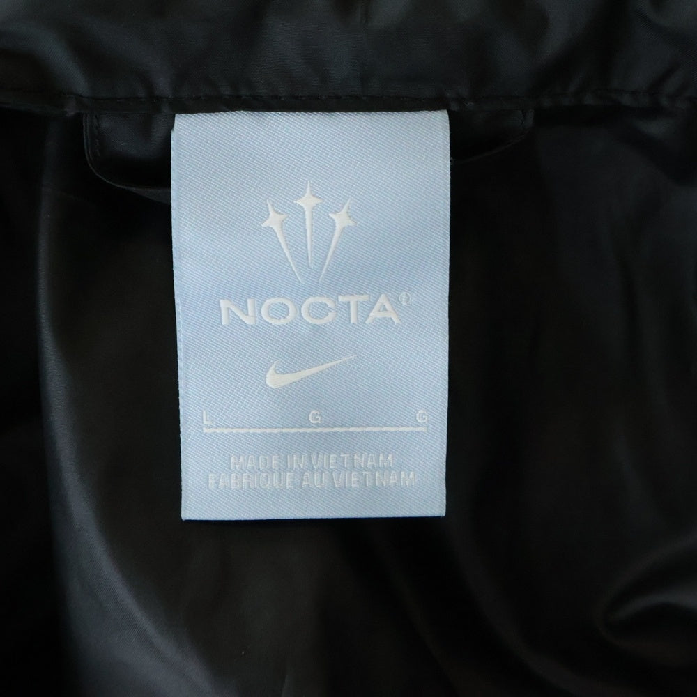NIKE(ナイキ) ×NOCTA M NRG RUN JKT HD ノクタ ハーフジップ フーディージャケット ブラック FJ3009-010