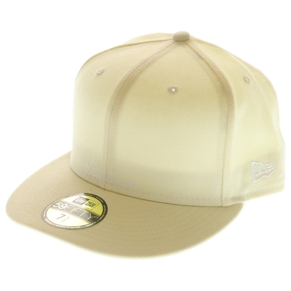 SUPREME(シュプリーム) 21SS New Era Reverse Box Logo Cap ニューエラ リバース ボックスロゴ キャップ 帽子 クリーム