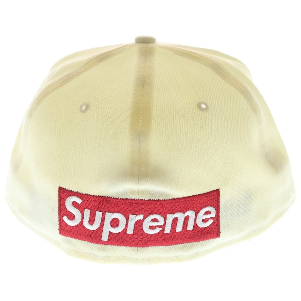 SUPREME(シュプリーム) 21SS New Era Reverse Box Logo Cap ニューエラ リバース ボックスロゴ キャップ 帽子 クリーム