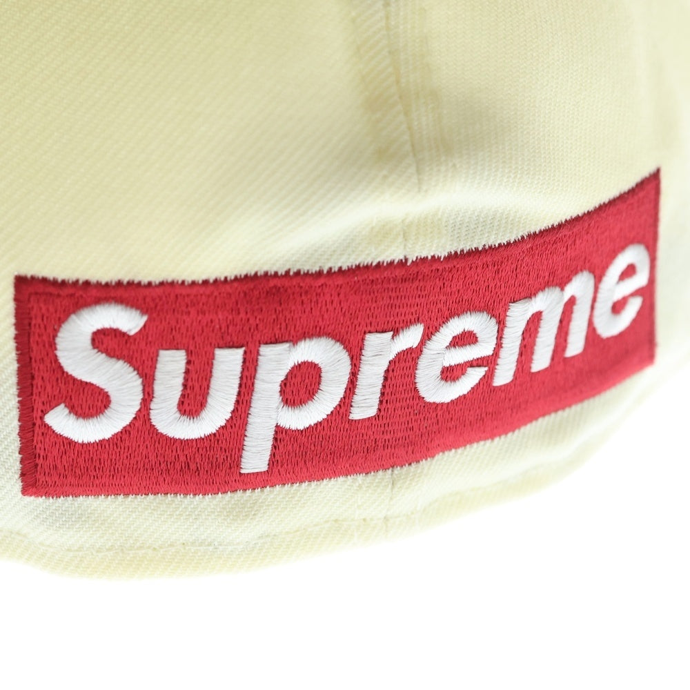 SUPREME(シュプリーム) 21SS New Era Reverse Box Logo Cap ニューエラ リバース ボックスロゴ キャップ 帽子 クリーム