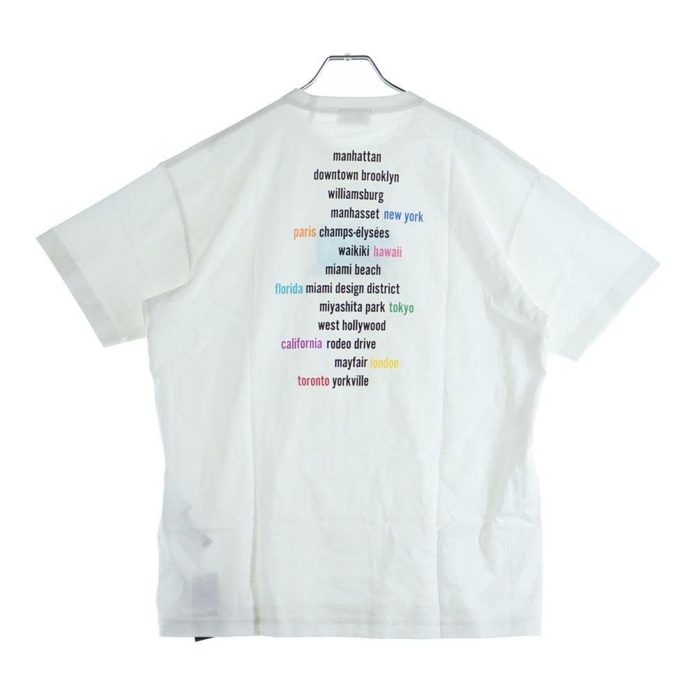 KITH(キス) KITH TREARS MINI MIAMI CAFE TEE キストリーツ マイアミカフェ プリントロゴ 半袖Tシャツ カットソー ホワイト