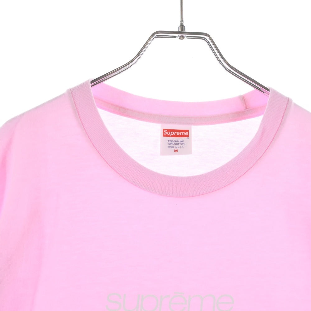 SUPREME(シュプリーム) 21SS Five Boroughs Tee ファイブボロー プリントロゴ 半袖Tシャツ カットソー ピンク