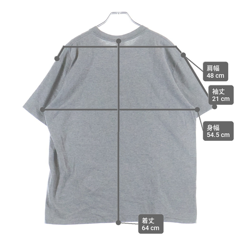 SUPREME(シュプリーム) 21SS Fuck Tee キャンドル プリントロゴ 半袖Tシャツ カットソー グレー