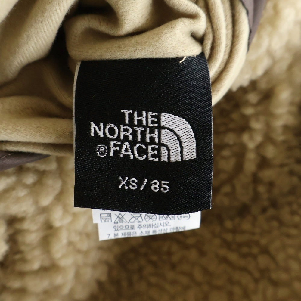 THE NORTH FACE(ザノースフェイス) PLAY GREEN RVS FLEECE JACKET リバーシブル フリースジャケット レディース ブラウン/ベージュ NJ4FP54B