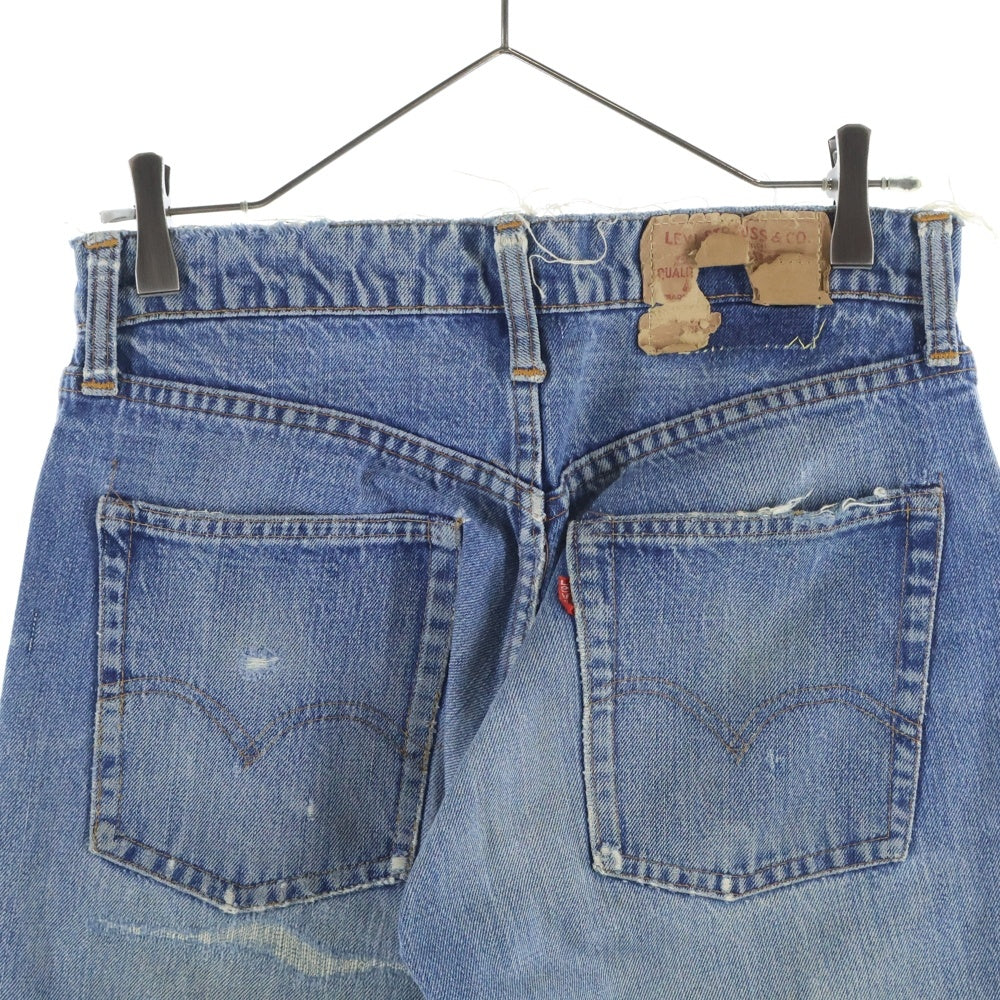 Levi's(リーバイス) 70S VINTAGE 505 ヴィンテージ 66前期 ボタン裏16 ジップフライ ストレート デニムパンツ インディゴ