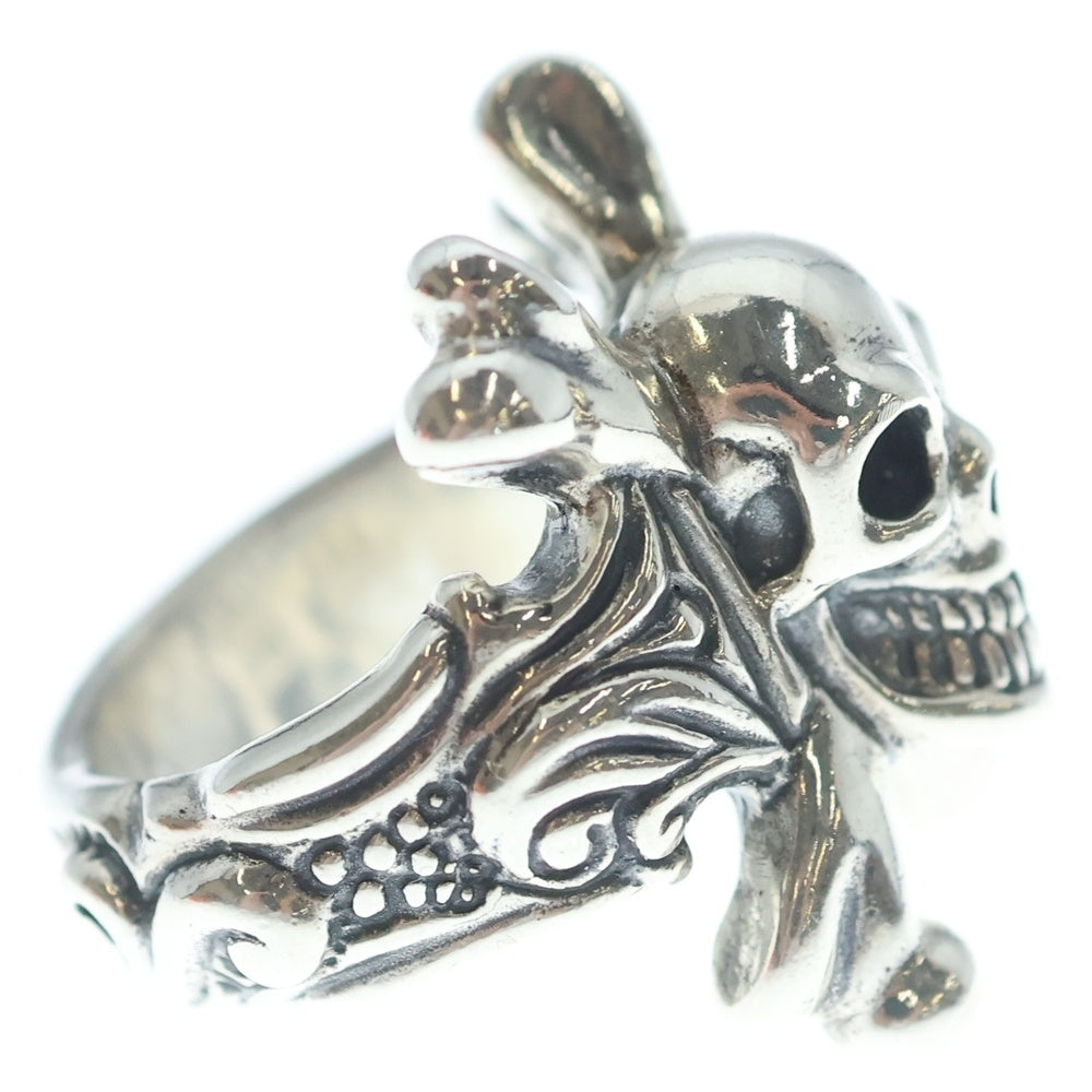 Bill Wall Leather/BWL(ビルウォールレザー) BEAMS 別注 EXCLUSIVE Crossbones Skull Ring クロスボーン スカルリング 指輪 21号