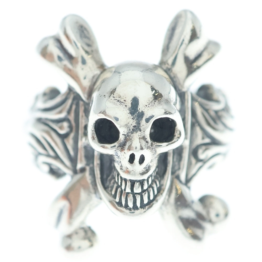 Bill Wall Leather/BWL(ビルウォールレザー) BEAMS 別注 EXCLUSIVE Crossbones Skull Ring クロスボーン スカルリング 指輪 21号