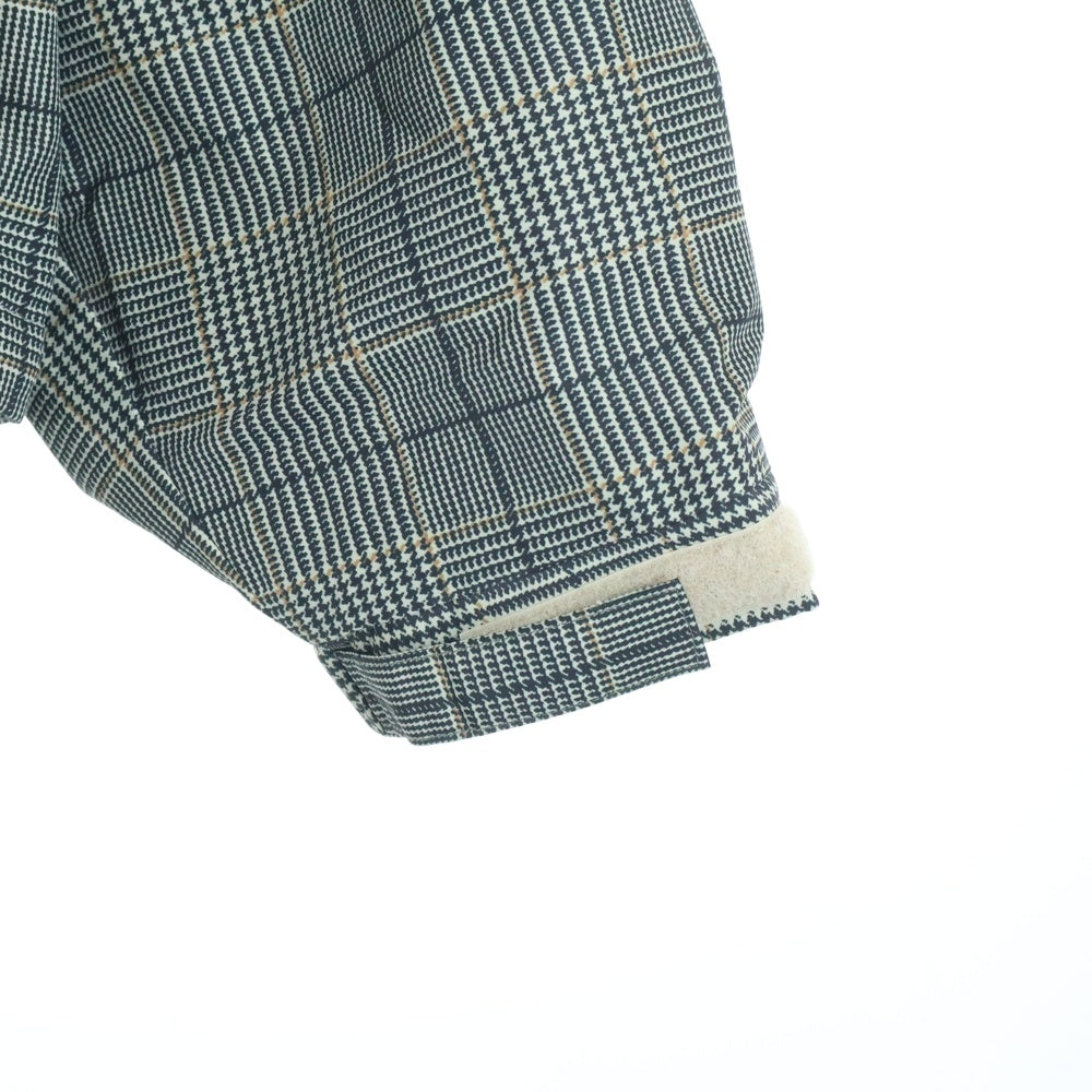 F.C.R.B./F.C.Real Bristol/FCRB(エフシーアールビー/エフシーレアルブリストル) 26SS PLAID VENTILATION PRACTICE JACKET チェック柄 トラックジャケット グリーン調 FCRB-260028