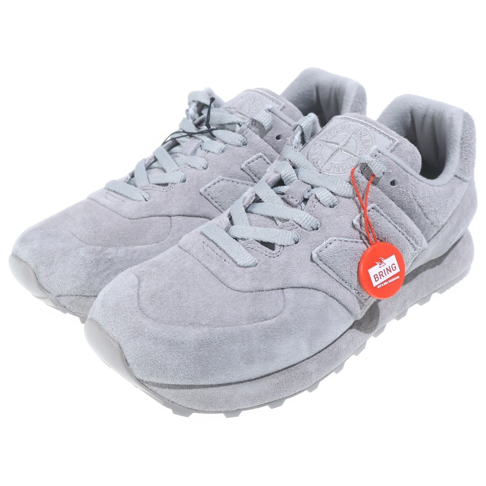 New Balance(ニューバランス) ×STONE ISLAND 574 LEGACY GHOST U574BSSG ストーンアイランド 574レガシーゴースト スウェード ローカットスニーカー グレー US7.5/25.5cm