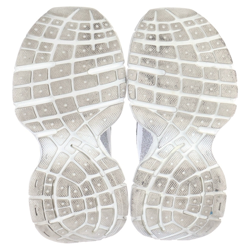 BALENCIAGA(バレンシアガ) ×UNDER ARMOUR 3XL SNEAKER アンダーアーマー 3XL ペイント加工 メッシュローカットスニーカー ホワイト/ブラック 814419