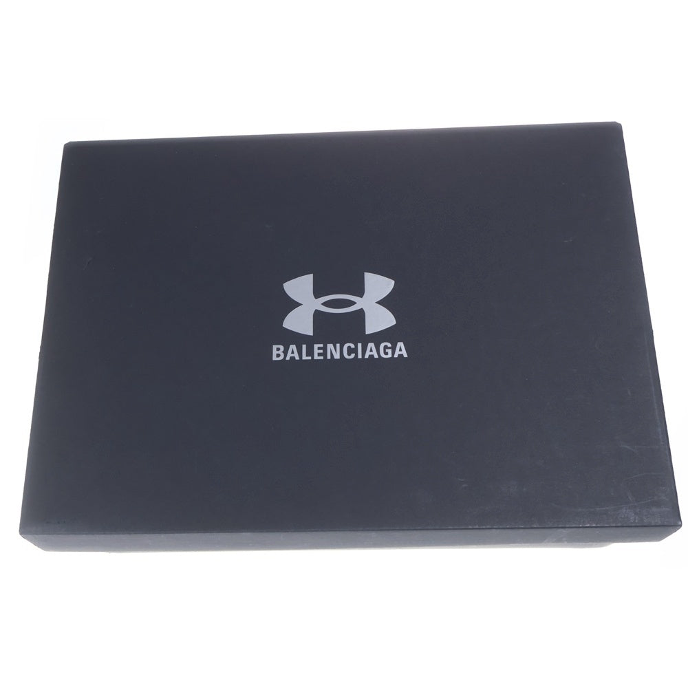 BALENCIAGA(バレンシアガ) ×UNDER ARMOUR 3XL SNEAKER アンダーアーマー 3XL ペイント加工 メッシュローカットスニーカー ホワイト/ブラック 814419