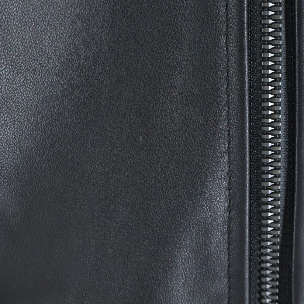 F.C.R.B./F.C.Real Bristol/FCRB(エフシーアールビー/エフシーレアルブリストル) 25AW LEATHER TRACK JACKET ラムレザー トラックジャケット ブラック FCRB-252079