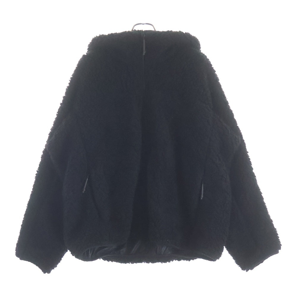 LAD MUSICIAN(ラッドミュージシャン) 23AW BOA HOODED BLOUSON ボア フリース ジャケット ブルゾン ブラック 2223-608