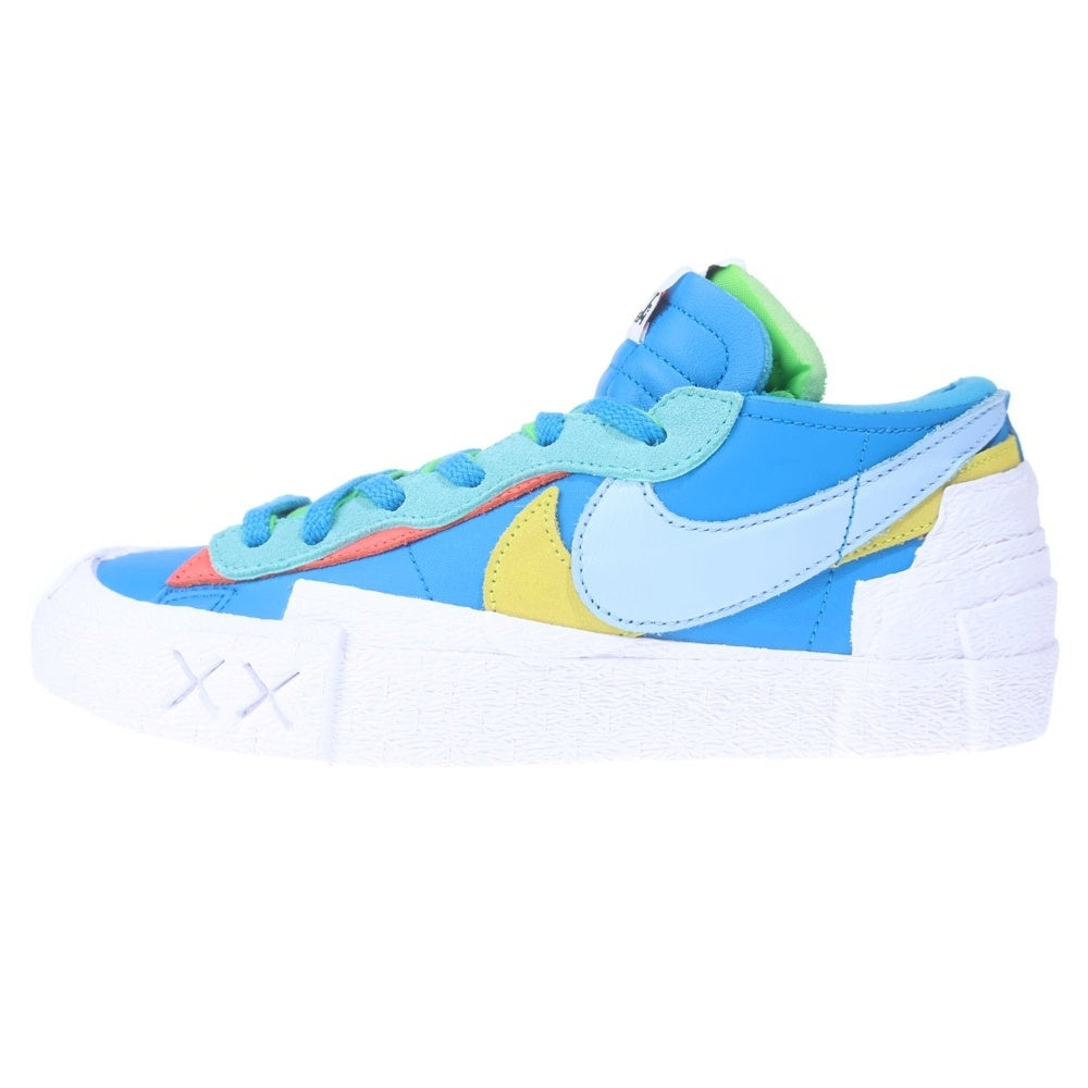 NIKE(ナイキ) ×KAWS ×SACAI BLAZER LOW NEPTUNE BLUE DM7901-400 カウズ サカイ ブレーザー ネプチューンブルー ローカットスニーカー マルチカラー US8.5/26.5cm