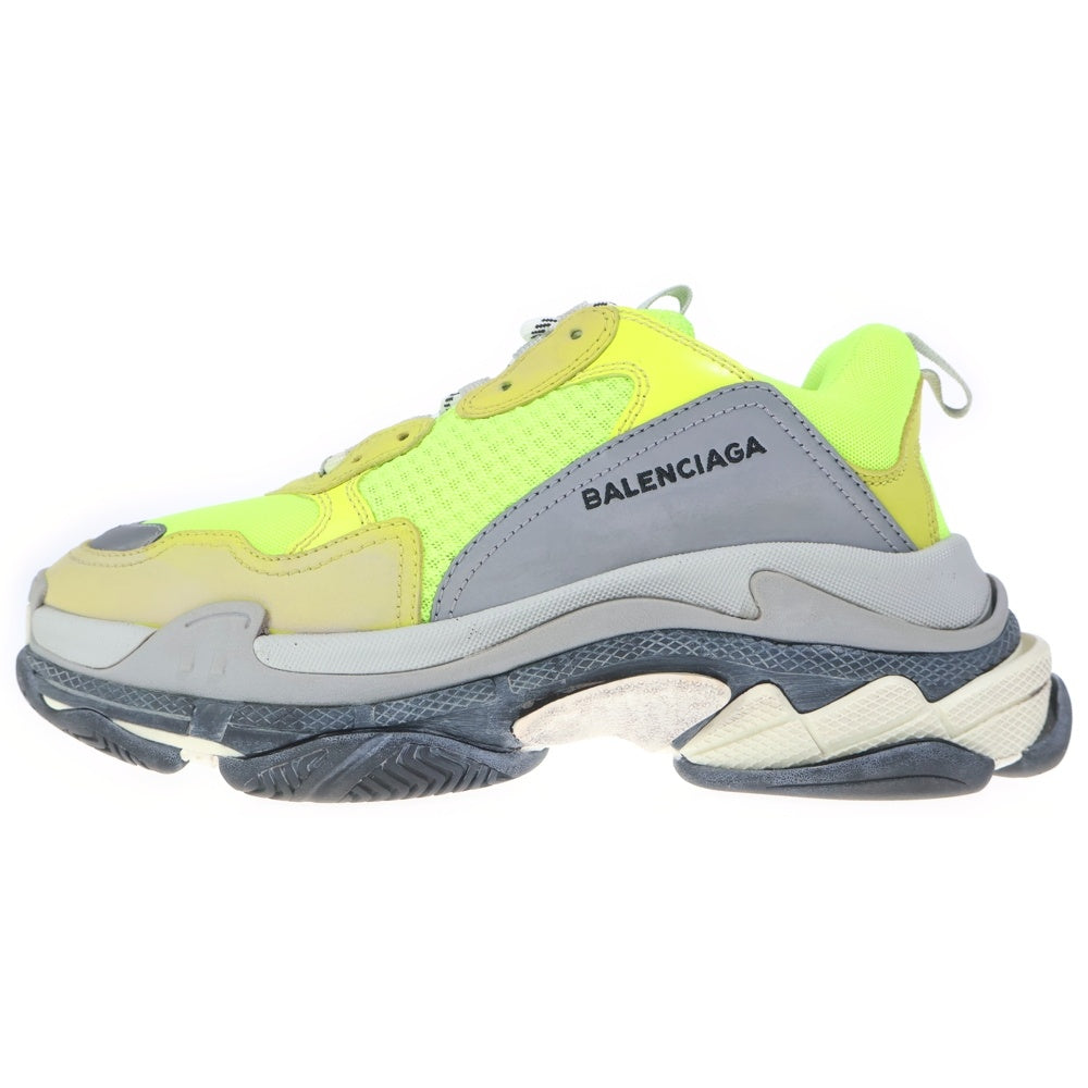BALENCIAGA(バレンシアガ) TRIPLE S トリプルエス ダッドスニーカー ローカットシューズ ライトグリーン 512175