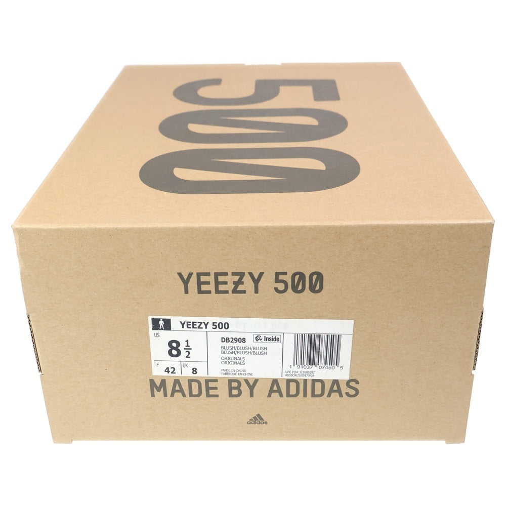 adidas(アディダス) YEEZY 500 DESERT RAT BLUSH DB2908 イージー500 デザートラットブラッシュ ローカットスニーカー ホワイト US8.5/26.5cm