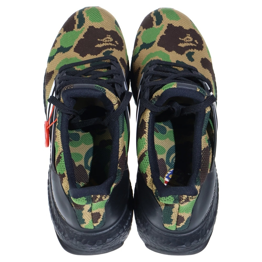 adidas(アディダス) ×A BATHING APE ULTRA BOOST BAPE F35097 アベイシングエイプ ウルトラブースト ローカットスニーカー ブラック US8.5/26.5cm