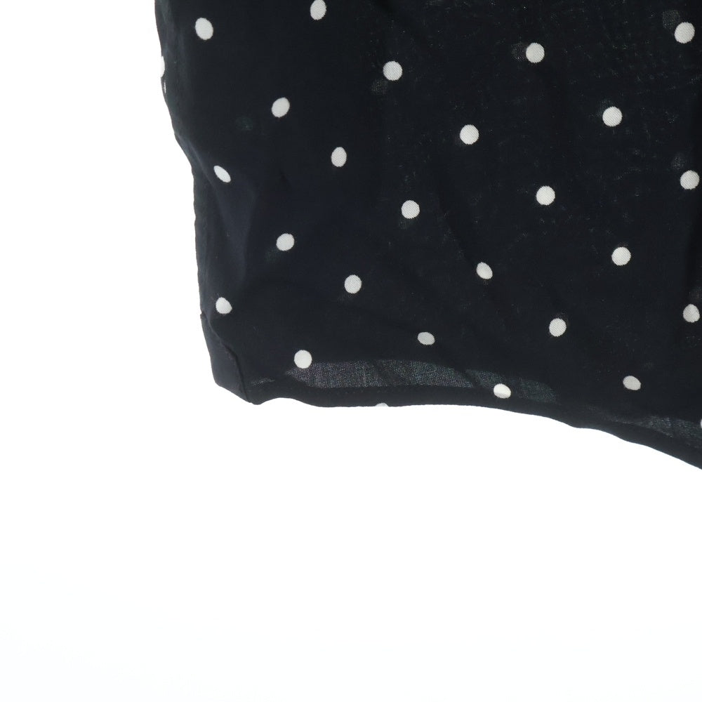 CELINE(セリーヌ) ドラッグストアカラー ドットプリント 長袖シャツ ブラック 2C028577D
