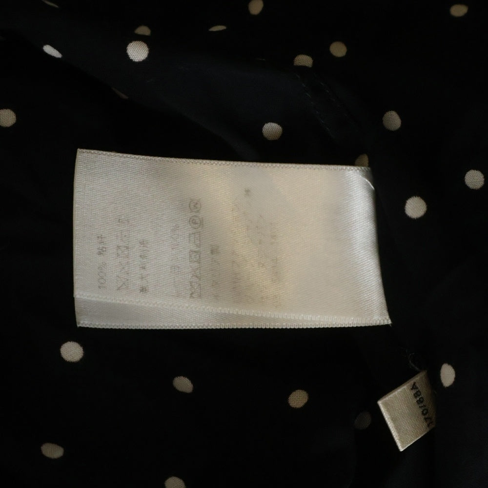 CELINE(セリーヌ) ドラッグストアカラー ドットプリント 長袖シャツ ブラック 2C028577D