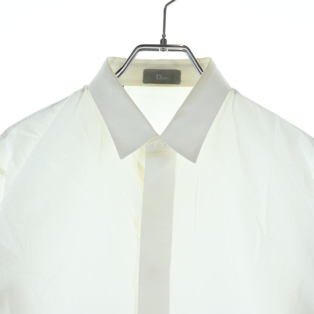 Dior HOMME(ディオールオム) BEE刺ロゴ 長袖シャツ ホワイト 233C541B2088