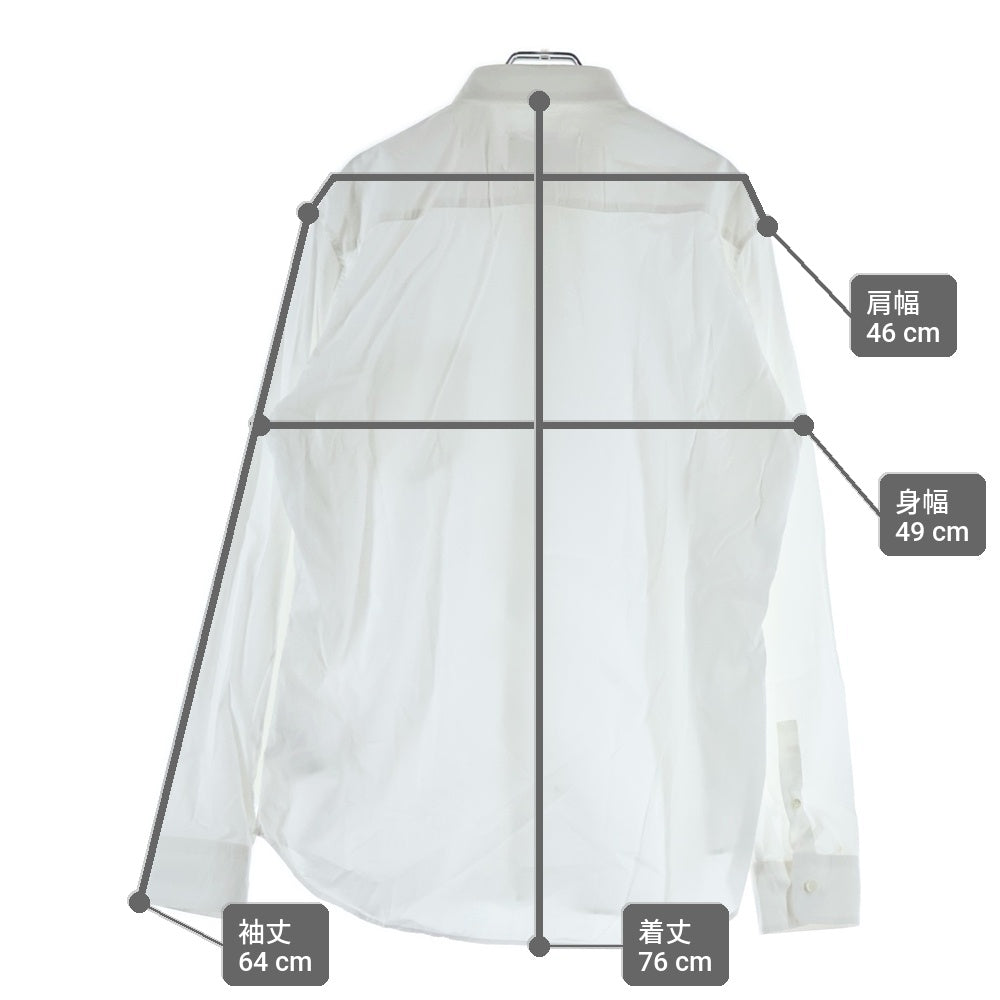 Maison Margiela(メゾンマルジェラ) 18SS 4ステッチ 長袖シャツ ホワイト S50DL0359