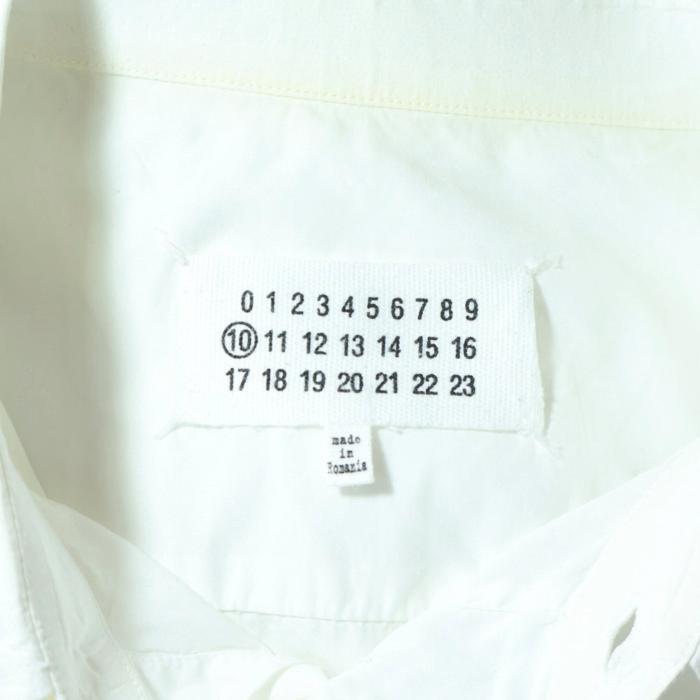 Maison Margiela(メゾンマルジェラ) 18SS 4ステッチ 長袖シャツ ホワイト S50DL0359